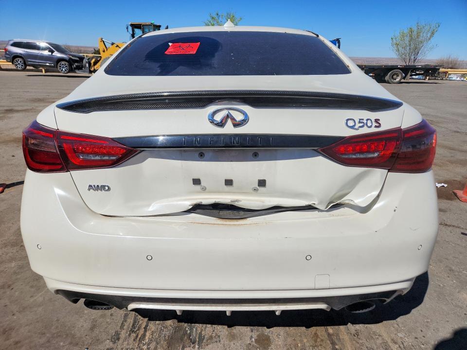 2021 Infiniti Q50 red Sport 400
