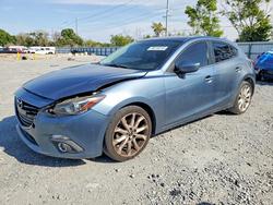 Mazda salvage cars for sale: 2015 Mazda 3 Grand Touring
