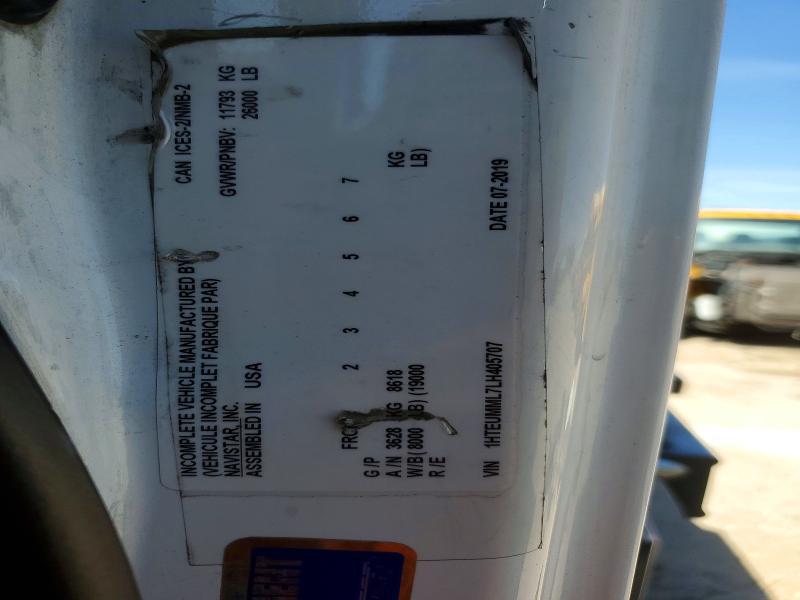 2020 International MV607-Flat BED Truck