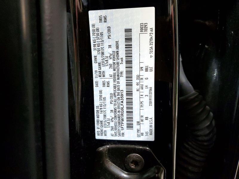 2020 Ford F150 Raptor