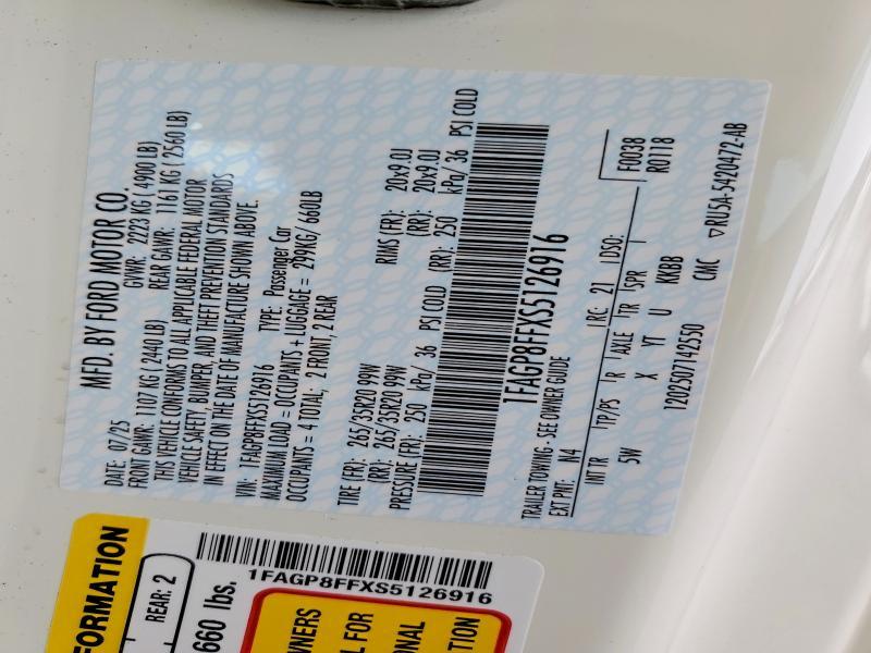 2025 Ford Mustang gt