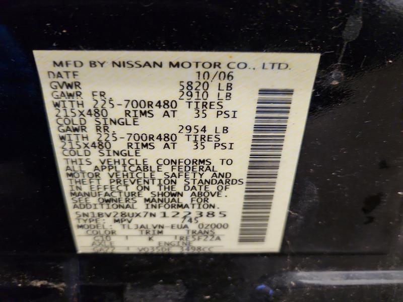 2007 Nissan Quest 3.5