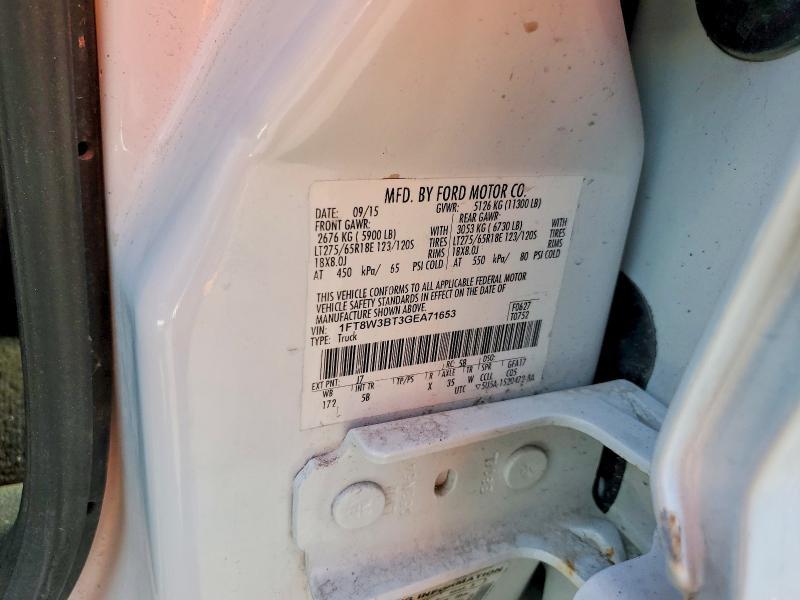 2016 Ford F350 Super Duty