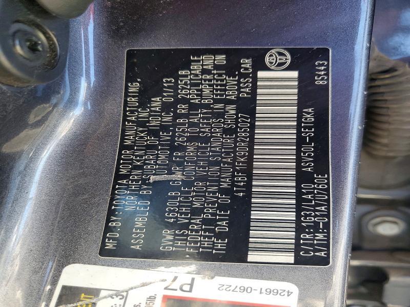 2013 Toyota Camry xle