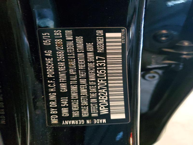 2015 Porsche Panamera s