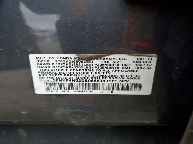 2013 Honda Pilot exl