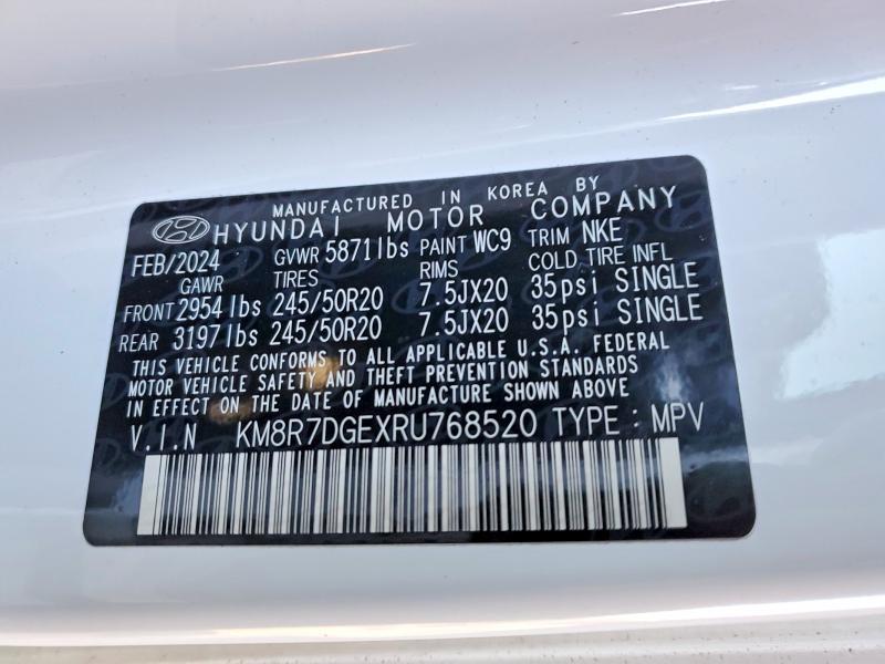 2024 Hyundai Palisade Calligraphy Night Edition