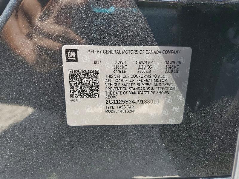 2018 Chevrolet Impala Premier