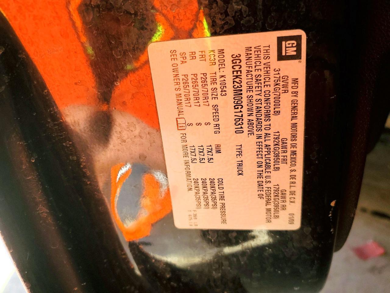 2009 Chevrolet Silverado K1500 LT