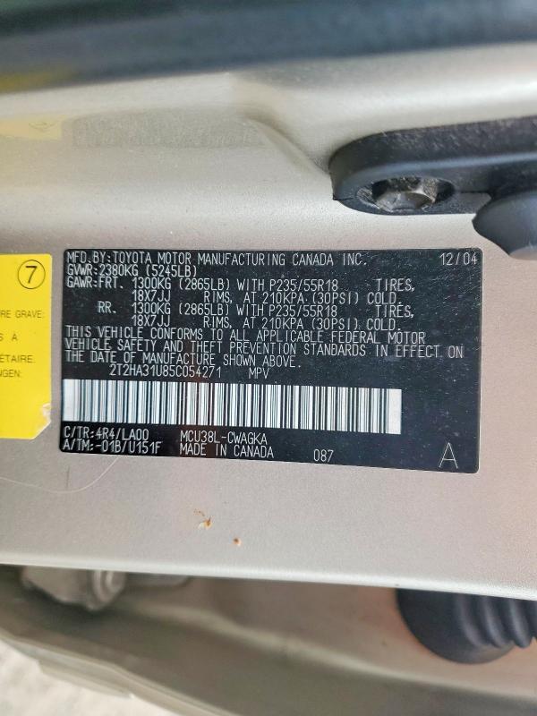 2005 Lexus Rx 330 Base