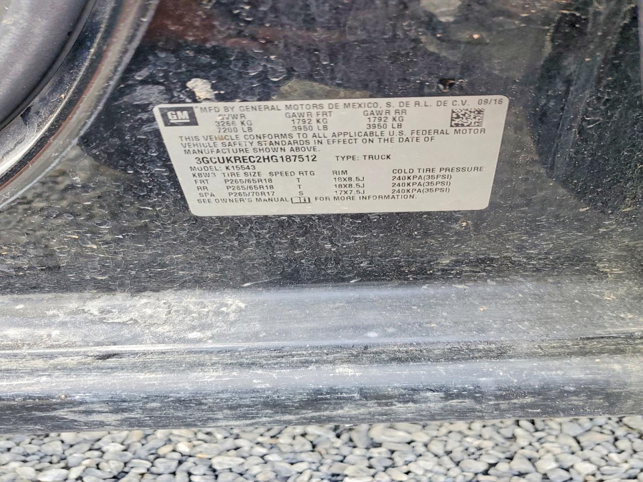 2017 Chevrolet Silverado K1500 LT