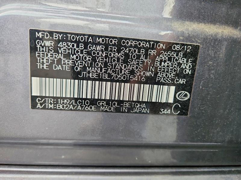 2013 Lexus Gs 350 Base