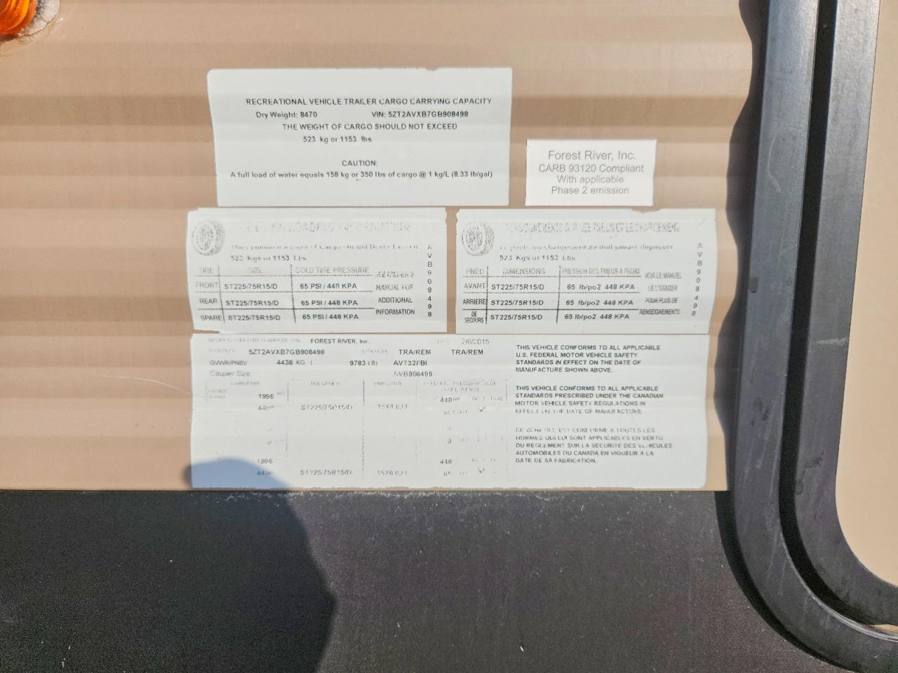 2016 Travel Trailer 2016 Forest River Avenger Camper