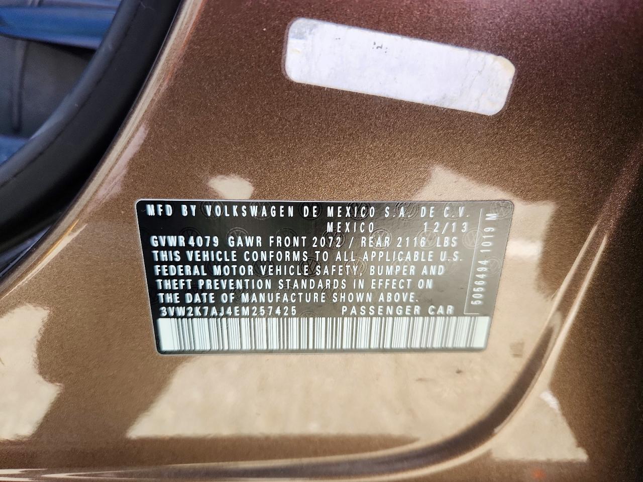 2014 Volkswagen Jetta Base
