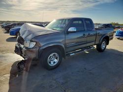 Salvage trucks for sale at Grand Prairie, TX auction: 2004 Toyota Tundra SR5
