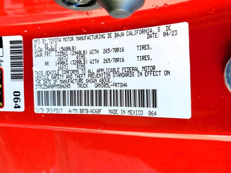 2023 Toyota Tacoma TRD OFF-Road