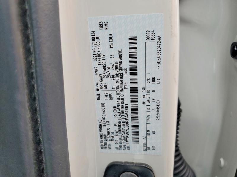 2024 Ford F150 Platinum