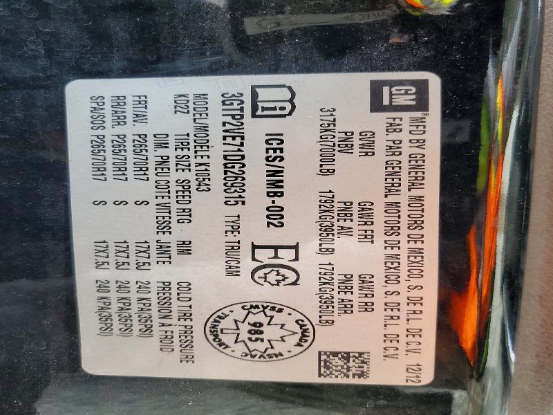 2013 GMC Sierra K1500 SLE