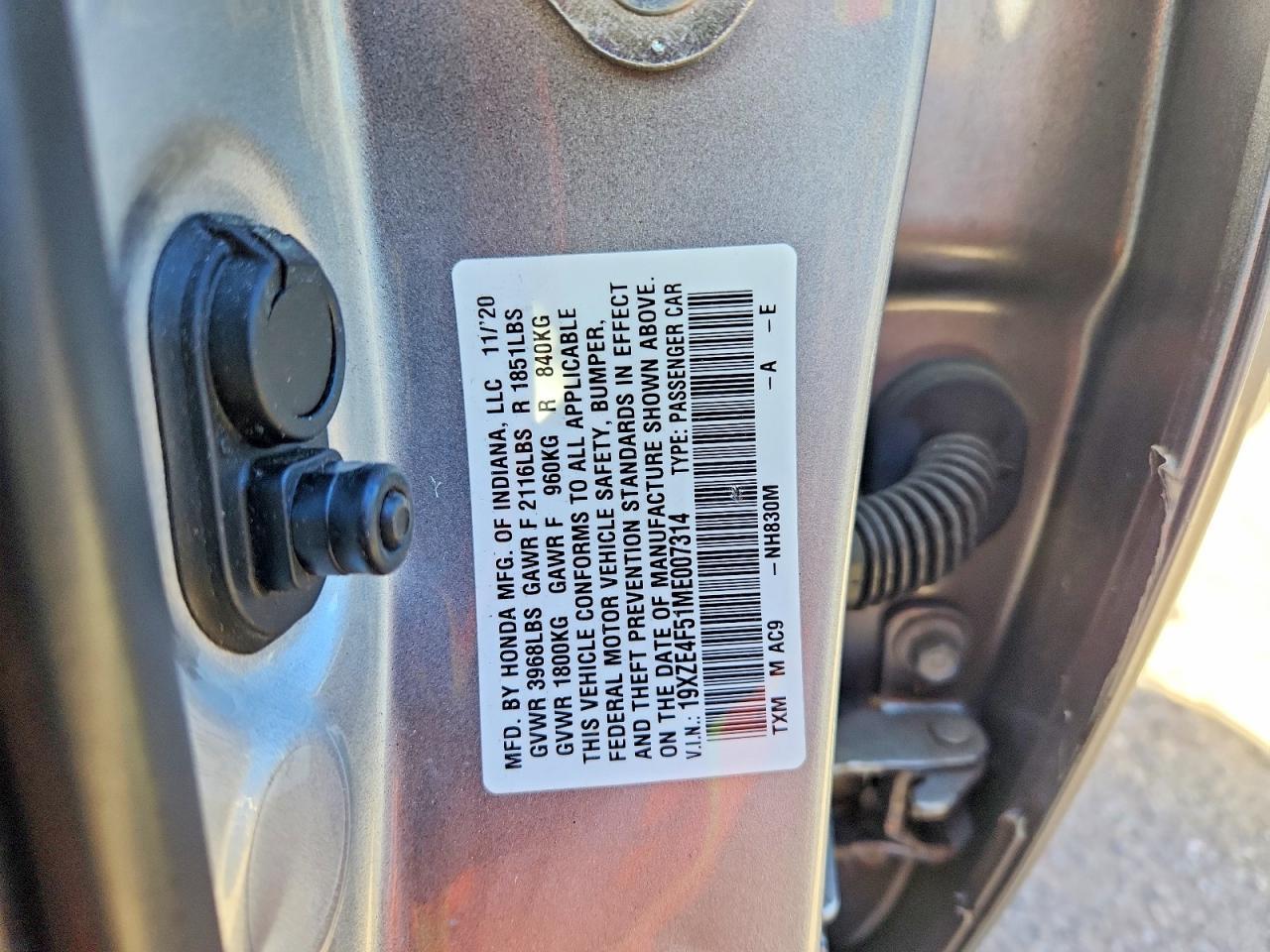 2021 Honda Insight ex