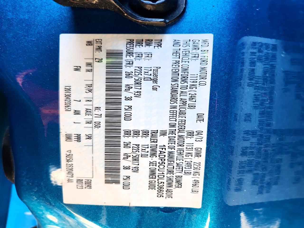 2013 Ford C-max Premium