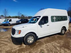 Salvage cars for sale from Copart Exeter, RI: 2012 Niss NV 2500 HD S