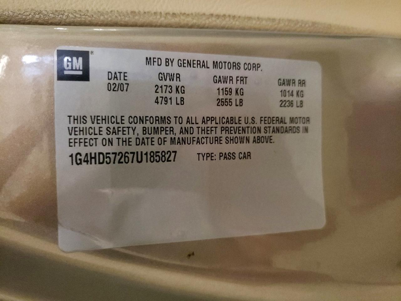 2007 Buick Lucerne cxl
