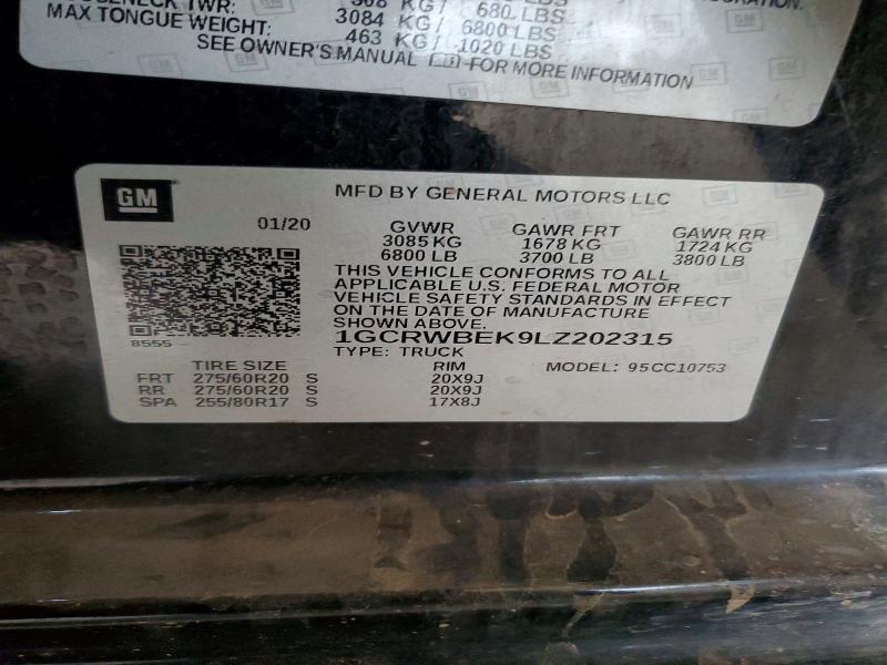 2020 Chevrolet Silverado C1500 Custom