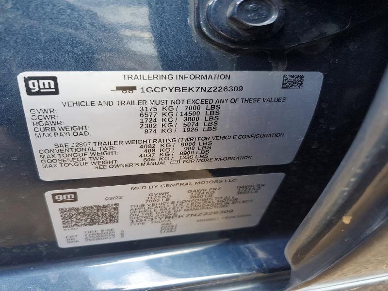 2022 Chevrolet Silverado LTD K1500 Custom