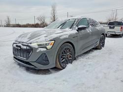 Audi Vehiculos salvage en venta: 2023 Audi E-tron Sportback Prestige