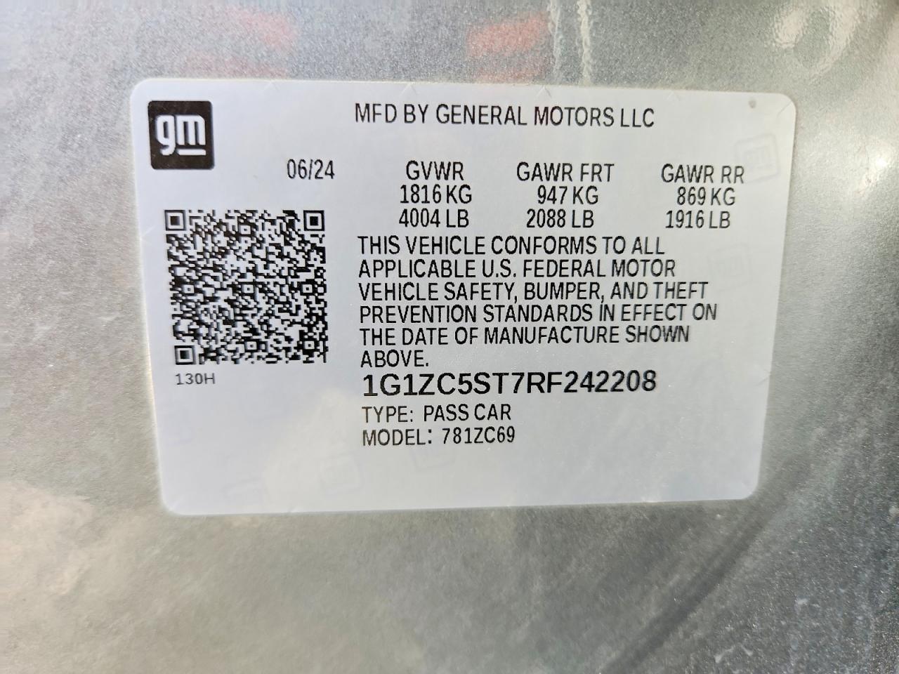 2024 Chevrolet Malibu ls