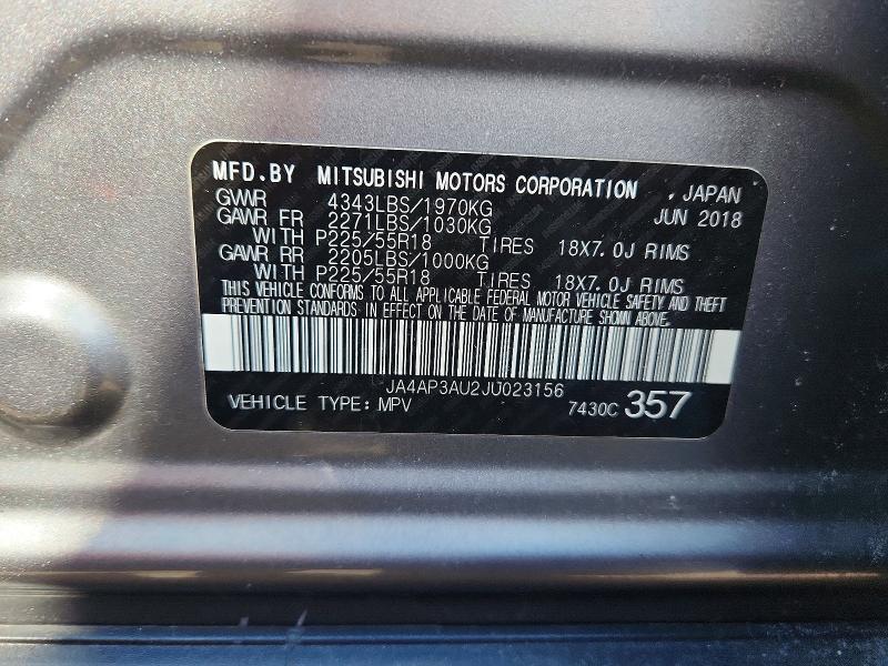 2018 Mitsubishi Outlander Sport es