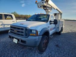 2005 Ford F450 Super-Bucket Truck en venta en La Grange, NC