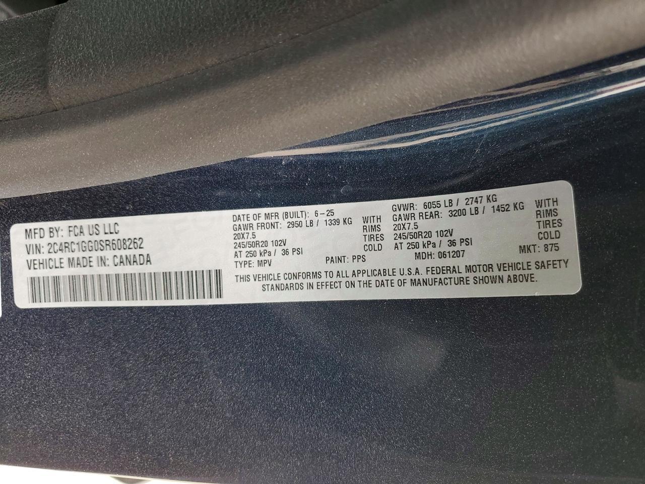 2025 Chrysler Pacifica Limited