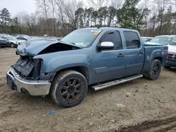 Salvage trucks for sale at Hampton, VA auction: 2009 GMC Sierra C1500 SLE
