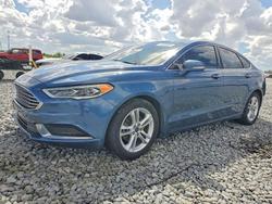 Ford Fusion Vehiculos salvage en venta: 2018 Ford Fusion se