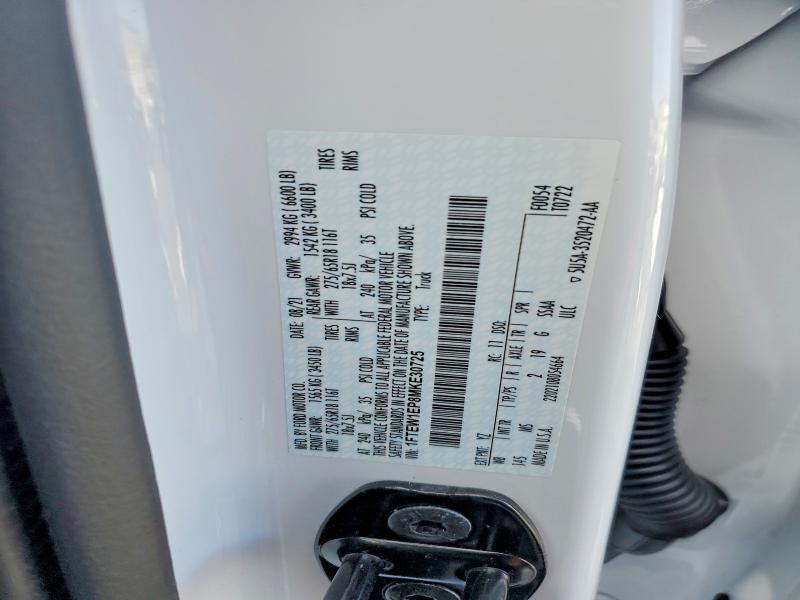 2021 Ford F150 Supercrew