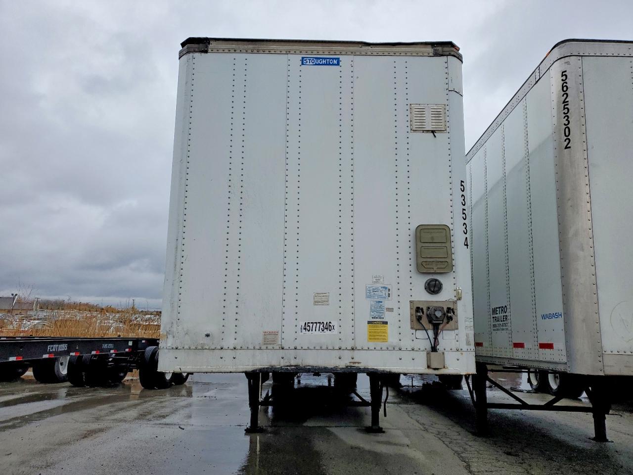 2014 Stoughton DRY Van Trailer