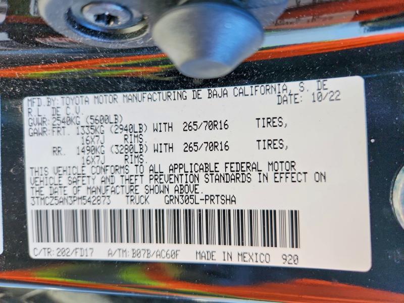 2023 Toyota Tacoma TRD OFF-Road