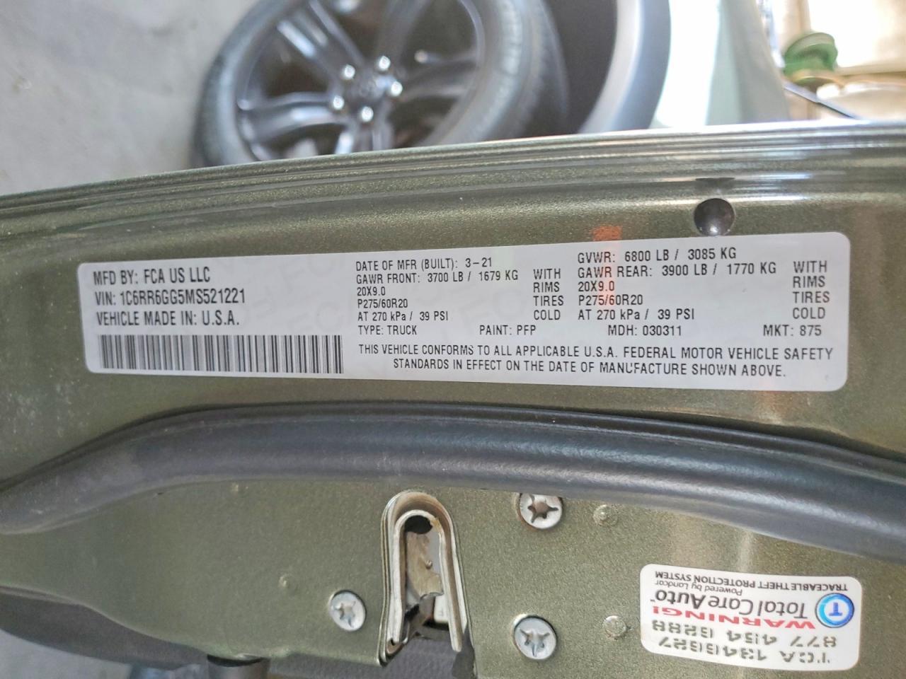 2021 Dodge RAM 1500 Classic SLT