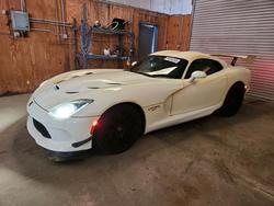 Dodge salvage cars for sale: 2016 Dodge Viper gtc
