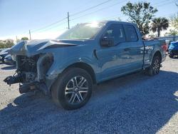 Salvage trucks for sale at Riverview, FL auction: 2023 Ford F150 Super Cab