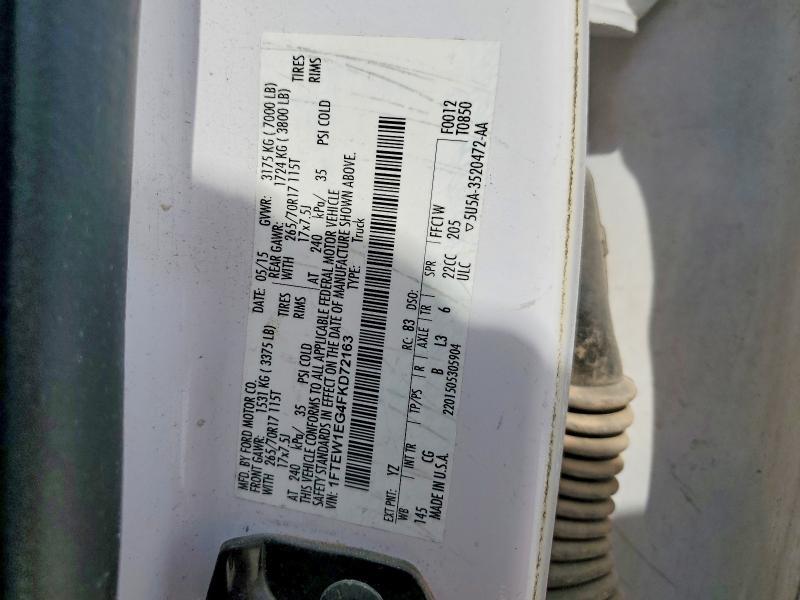 2015 Ford F150 Supercrew