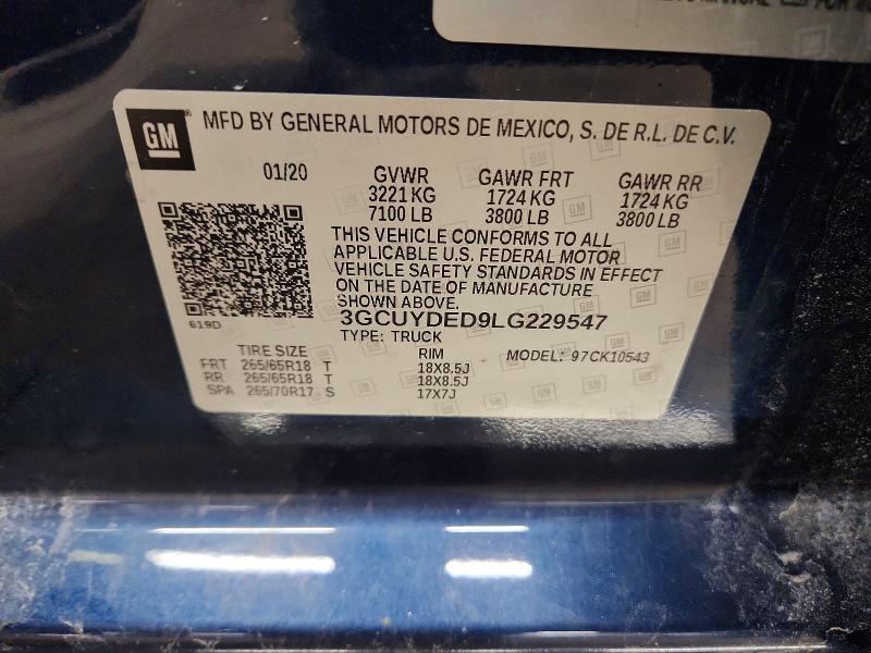 2020 Chevrolet Silverado K1500 LT