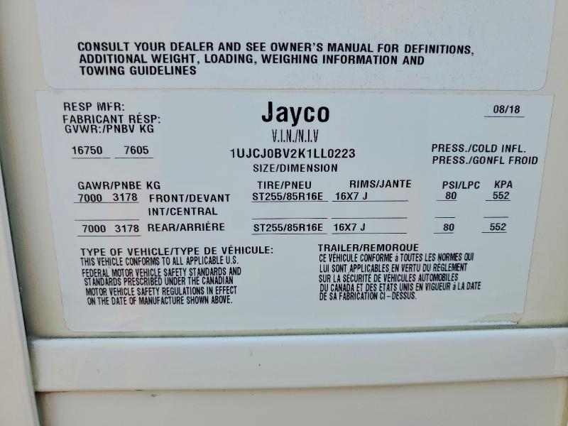 2019 Jayco Slide IN