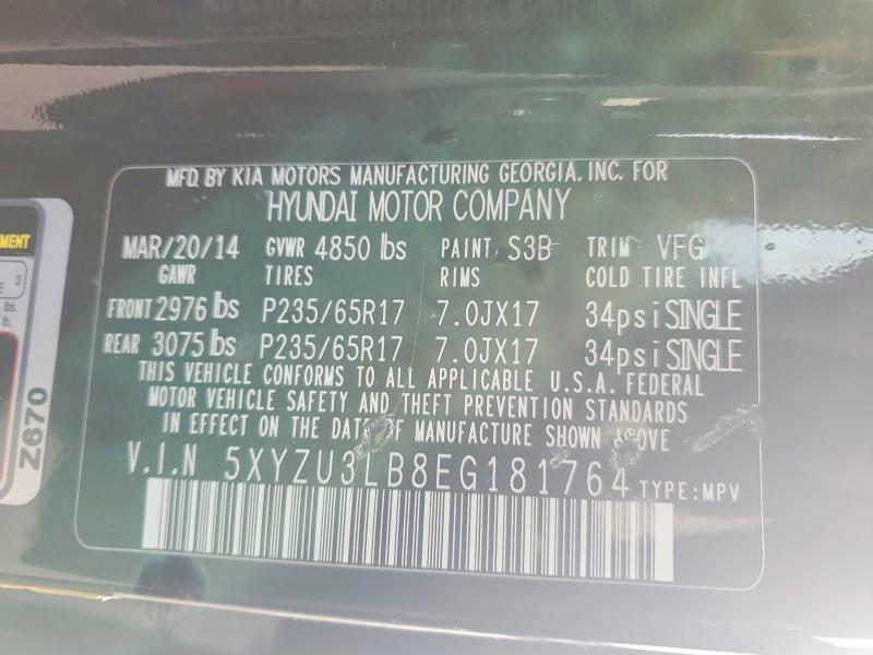 2014 Hyundai Santa fe Sport 2.4l