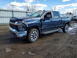 Salvage trucks for sale at Lansing, MI auction: 2022 Chevrolet Silverado K2500 Heavy Duty LT