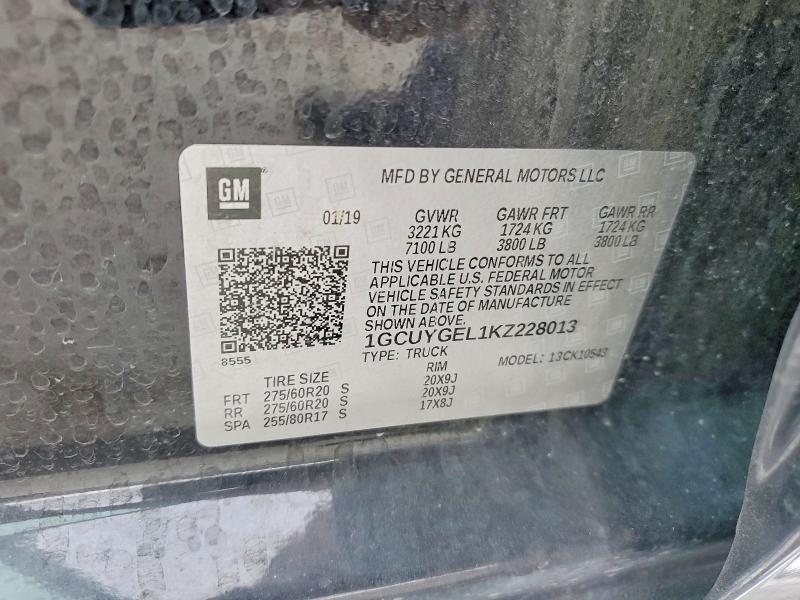 2019 Chevrolet Silverado K1500 LTZ