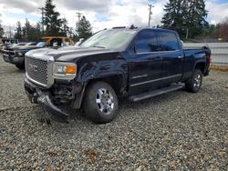 Salvage trucks for sale at Spanaway, WA auction: 2015 GMC Sierra K3500 Denali