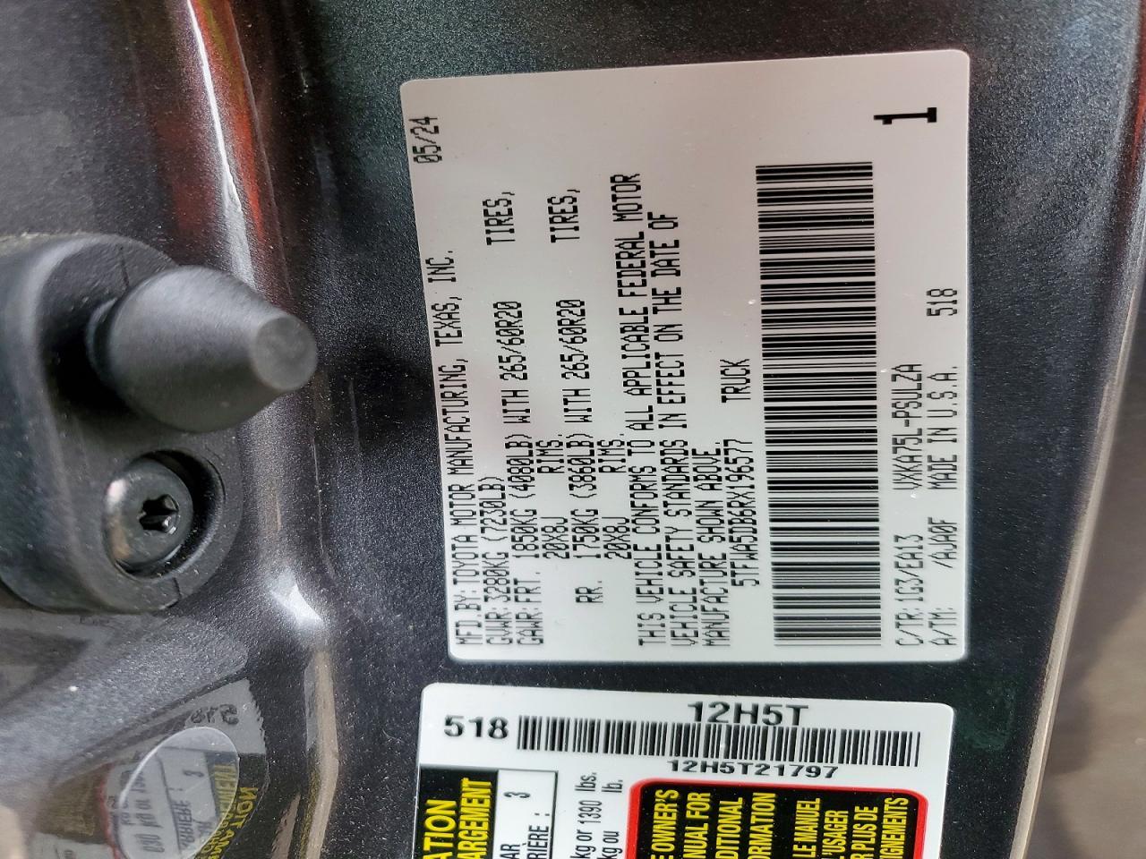 2024 Toyota Tundra Limited