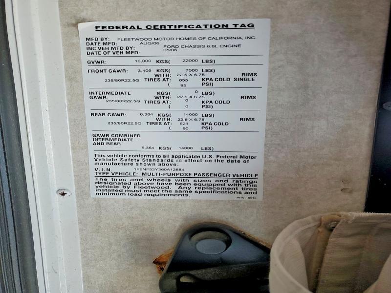 2006 Fleetwood Southwind RV